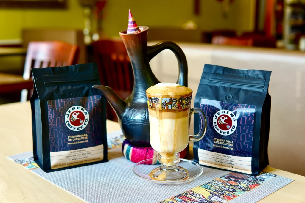 Jebena latte